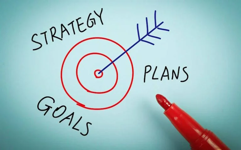 Cette image illustre la proposition: Stratégie Industrielle